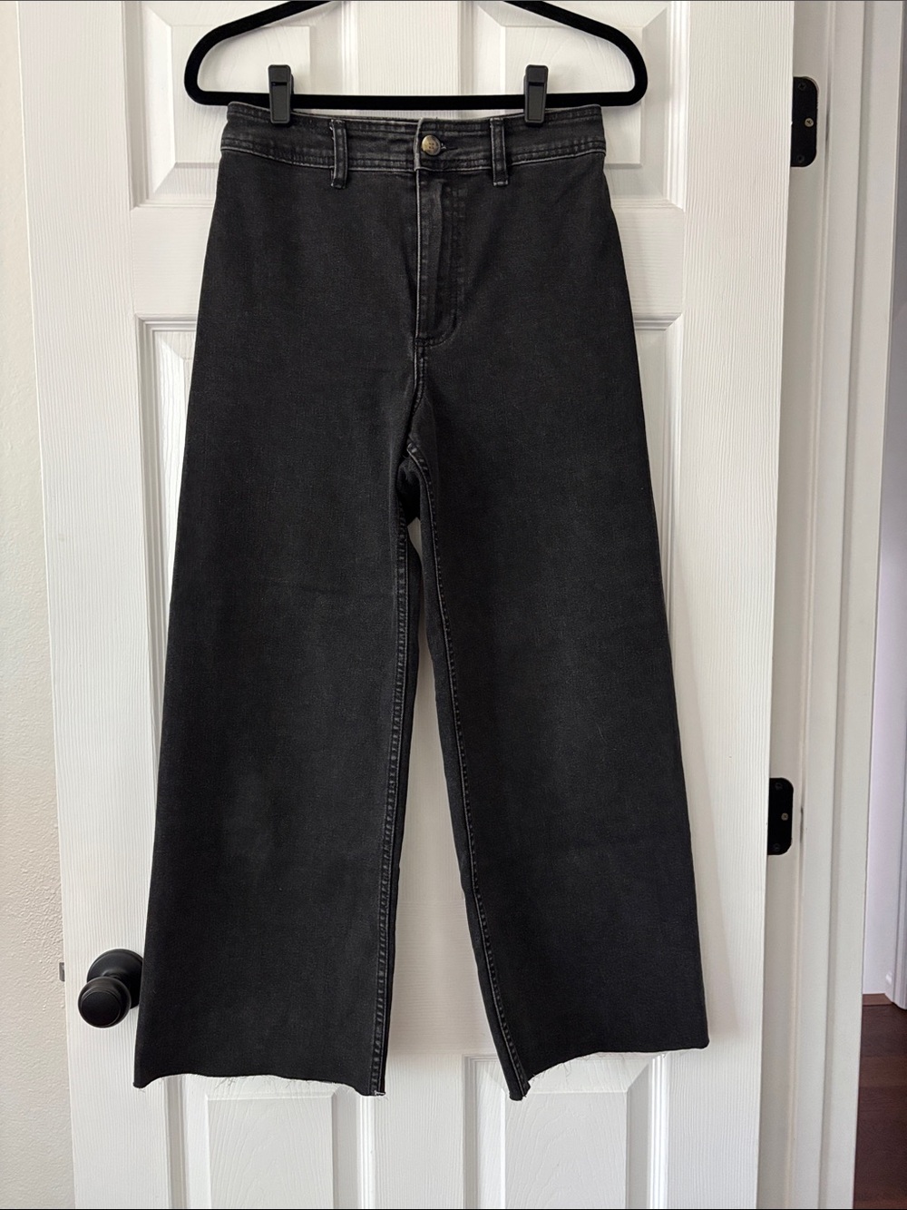 Billabong Free Fall wide leg crop cropped jeans pants *read desc*